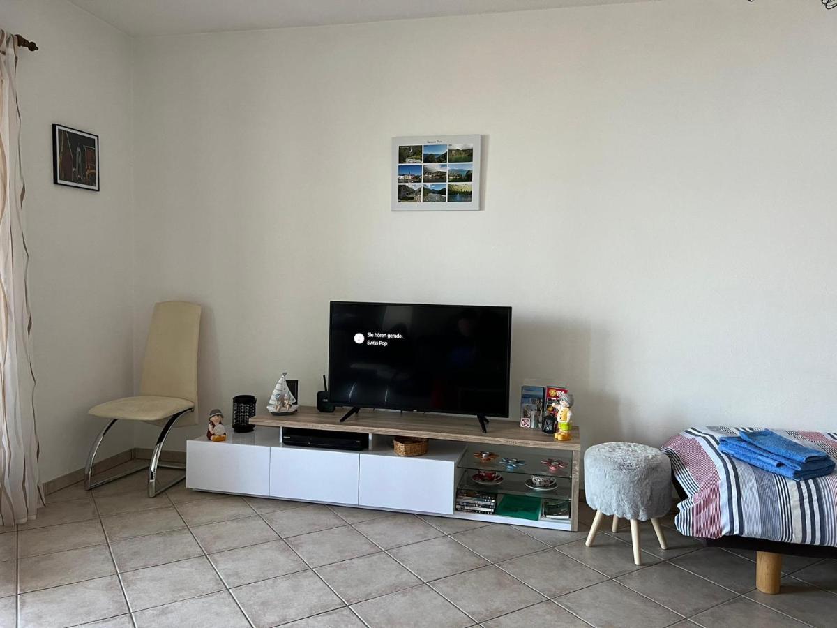 1 Zimmer Apartment Mit Seesicht Und Pool Gambarogno Ngoại thất bức ảnh